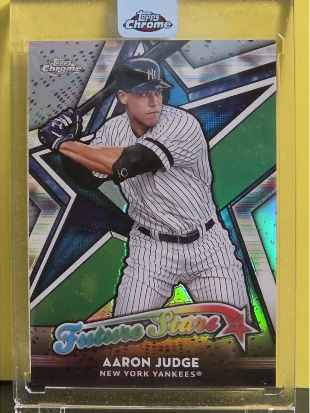 2018 Topps Chrome Aaron Judge RC Card Sealed/Encased